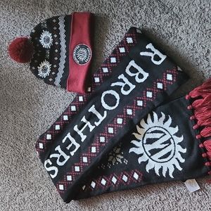 Supernatural hat and scarf